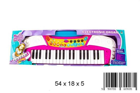 Elektroniskās klavieres intizātors spēļu meitenēm